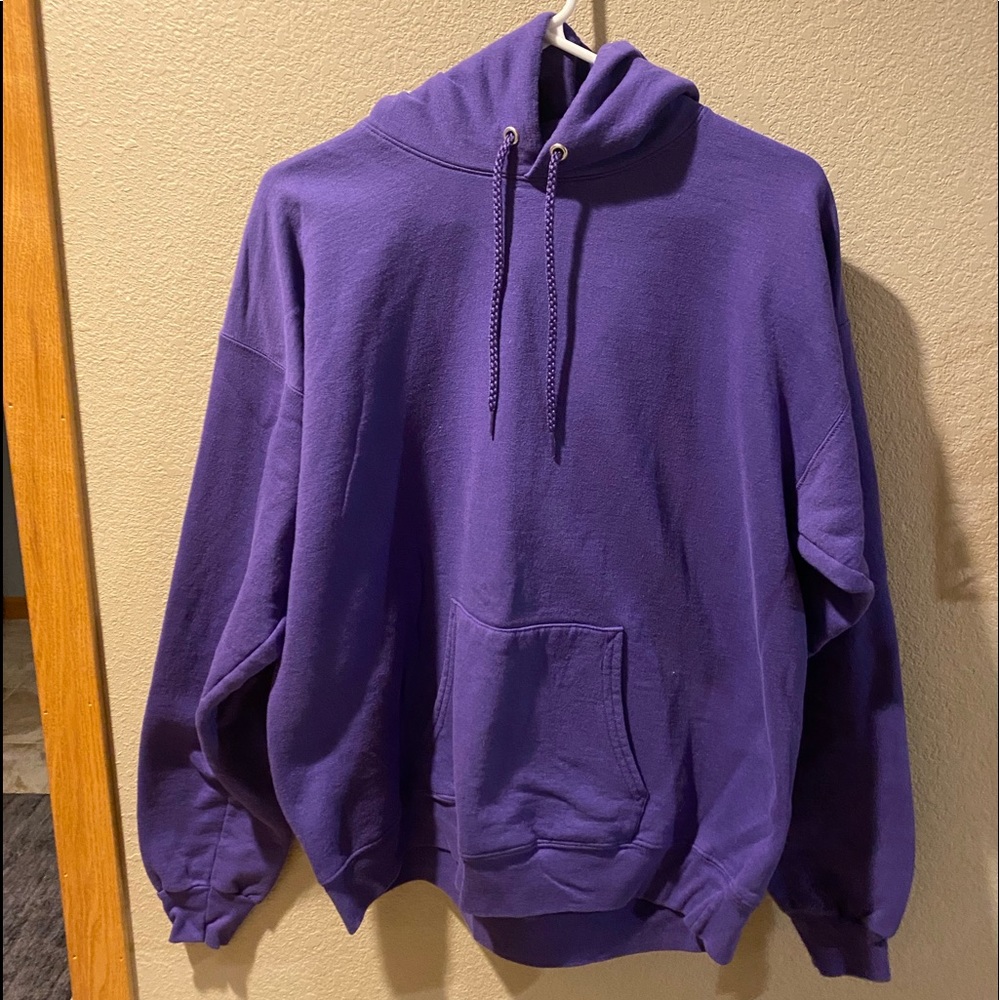 Plain Purple Hoodie